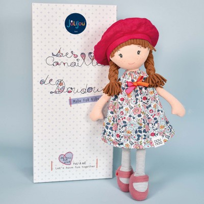Poupée tendre - Les Canailles de Doudou - Floryne - 36 cm