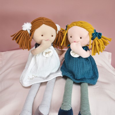 Poupée de chiffon - Les Doucettes- Jade - 30 cm