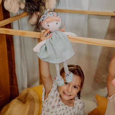 Poupée de chiffon - Les Canailles de Doudou -  Emie - 36 cm