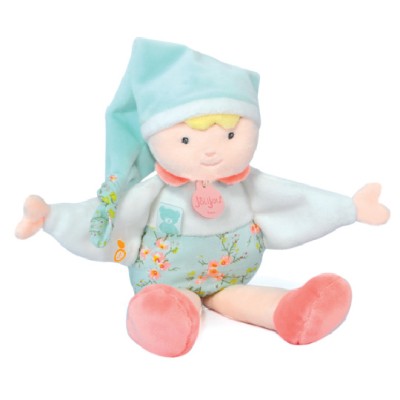 Poupée de chiffon avec bonnet - 28 cm - Les Petits Guilis