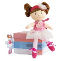 poupee de chiffon danseuses avec tutu rose et blanc - Jolijou