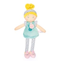 poupee tissu en pyjama et chaussons - Jolijou