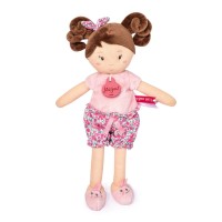 poupee tissu en pyjama et chaussons - Jolijou