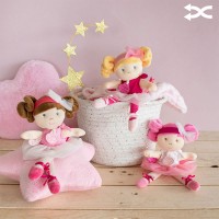 poupee de chiffon danseuses avec tutu rose et blanc - Jolijou