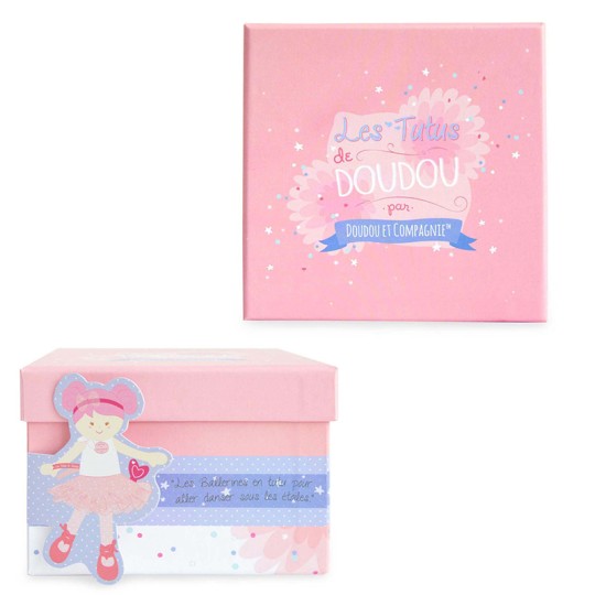 poupee de chiffon danseuses avec tutu rose et blanc - Jolijou