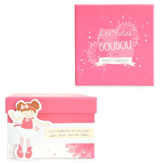 poupee de chiffon danseuses avec tutu rose et blanc - Jolijou